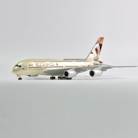 Thumbnail for Etihad Air bus 380 Airplane Model Plane Model Aircraft Model 1/160 Scale Diecast Resin Airplanes AV8R