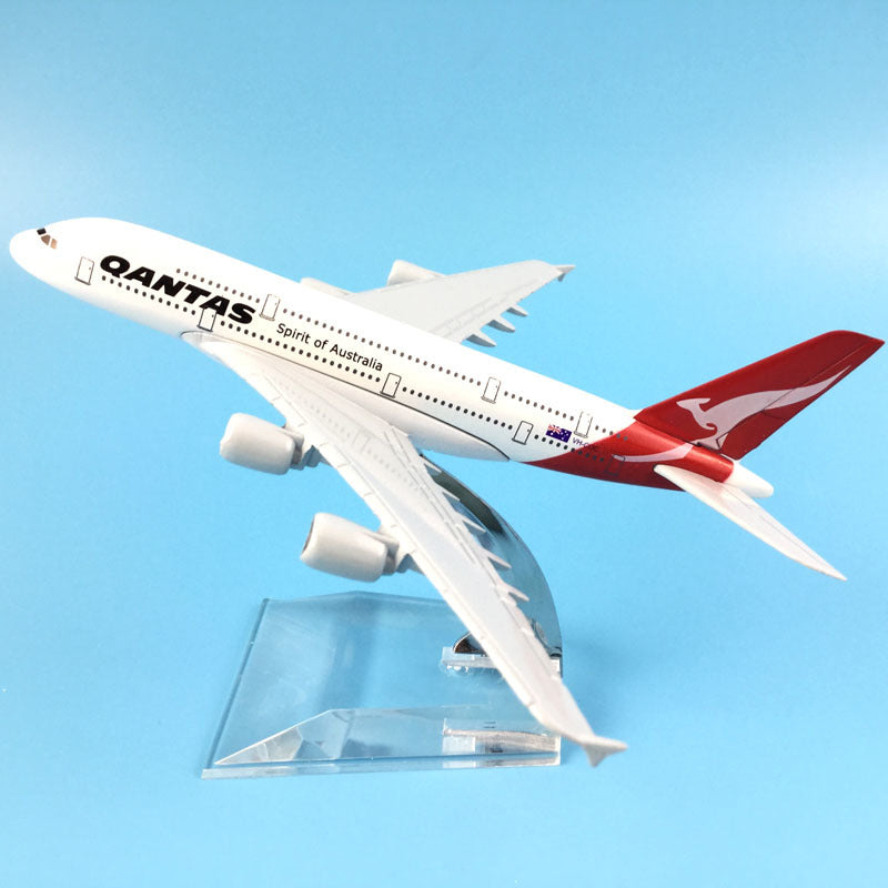 Qantas Airbus A380 Aircraft Model Diecast Metal Model Airplanes 1:400 Metal  A380 Plane Airplane AV8R