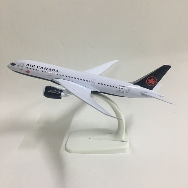 Boeing 787 Plane Model Canadian Airlines Model Air Canada Metal Alloy B787 Aircraft AV8R