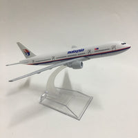 Thumbnail for Malaysia Airlines Boeing 777 Plane Model Airplane Model Aircraft Model 1:400 Diecast Metal planes AV8R