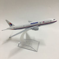 Thumbnail for Malaysia Airlines Boeing 777 Plane Model Airplane Model Aircraft Model 1:400 Diecast Metal planes AV8R