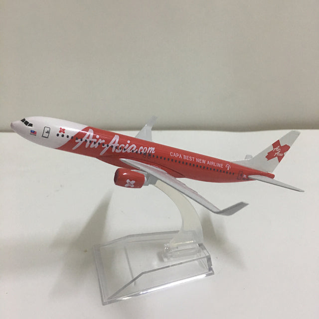 Airplane Model Air Asia Airbus A320 Aircraft Model 1:400 Diecast Metal B737 Airplanes AV8R