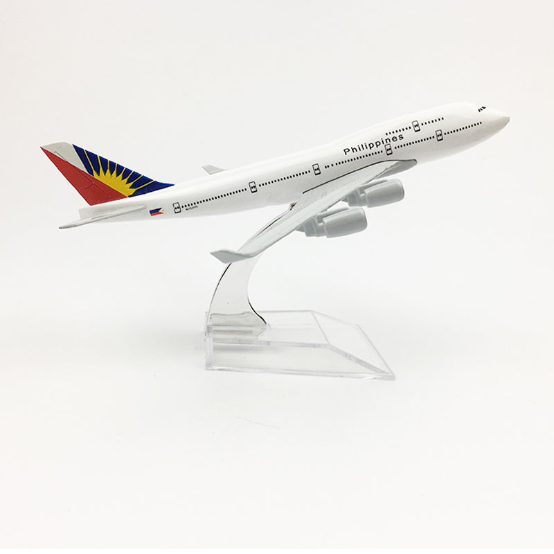 Philippines Airlines Aeroplane model Boeing 747 airplane 16CM Metal alloy diecast 1:400 airplane AV8R