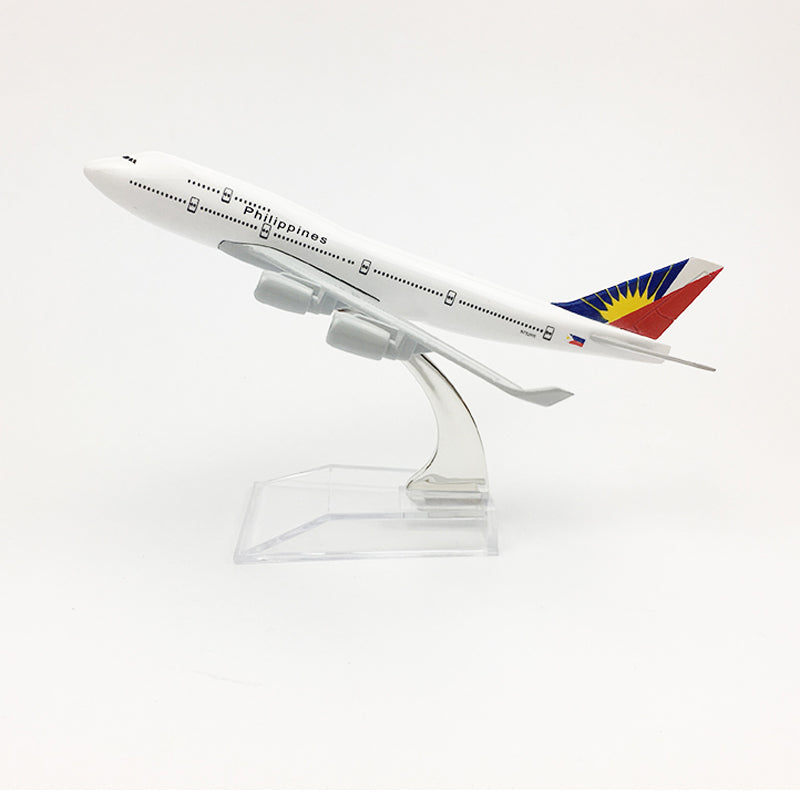 Philippines Airlines Aeroplane model Boeing 747 airplane 16CM Metal alloy diecast 1:400 airplane AV8R