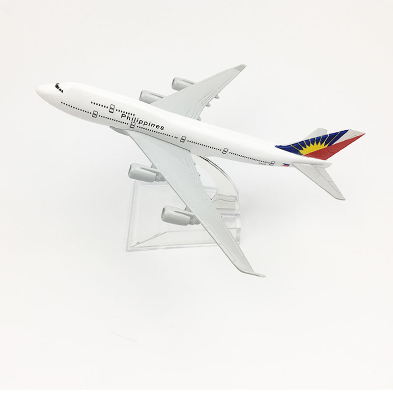 Philippines Airlines Aeroplane model Boeing 747 airplane 16CM Metal alloy diecast 1:400 airplane AV8R