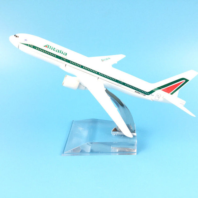 Alitalia Boeing 777 Aircraft Model Diecast Metal Airplanes Model 1:400 Plane AV8R