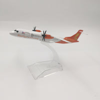 Thumbnail for Hunnu Air Fokker F50 Plane Model Airplane ERJ145 Aircraft Model Diecast Metal 1:400 Scale Planes AV8R