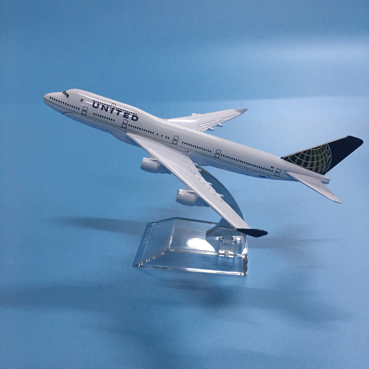 American Air United Airlines Boeing 747 B747 400 Airways 16cm Alloy Metal Plane Model Aircraft Airplane AV8R