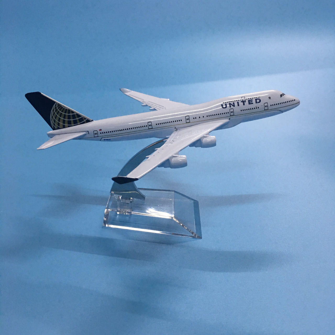 American Air United Airlines Boeing 747 B747 400 Airways 16cm Alloy Metal Plane Model Aircraft Airplane AV8R