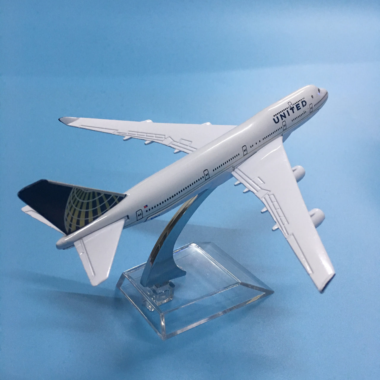 American Air United Airlines Boeing 747 B747 400 Airways 16cm Alloy Metal Plane Model Aircraft Airplane AV8R