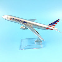 Thumbnail for Russian aviation 16cm Metal Aircraft Plane Model toys A330 Boeing 777 DHL Airbus Airplane Model AV8R