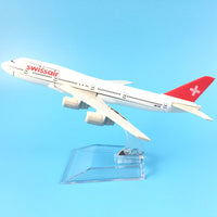 Thumbnail for Russian aviation 16cm Metal Aircraft Plane Model toys A330 Boeing 777 DHL Airbus Airplane Model AV8R