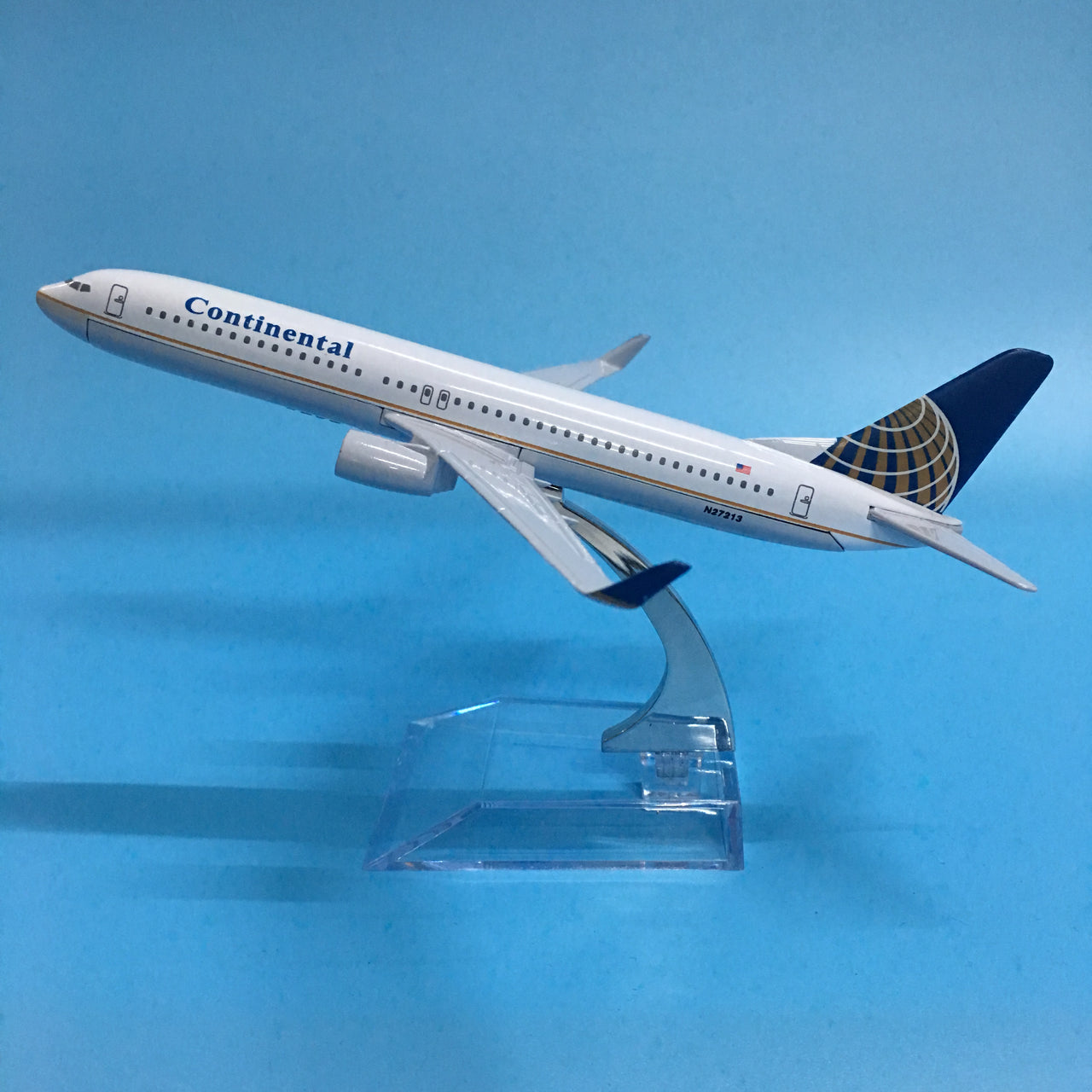 Boeing B737-800 N27213 Continental Airlines Alloy Airbus Juguetes Toy Airplane AV8R